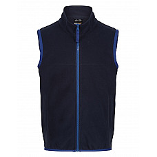 Navy/New Royal Micro Fleece Bodywarmer