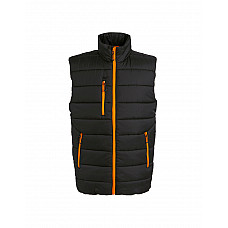 Black Orange Pop Men's Navigate Thermal Bodywarmer