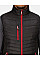 Black/Classic Red Men's Navigate Hybrid Bodywarmer