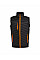 Black Orange Pop Men's Navigate Hybrid Bodywarmer