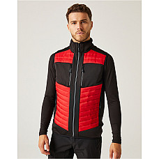 Classic Red/Black E-Volve Unisex Thermal Hybrid Bodywarmer