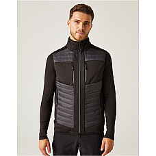 Ash/Black E-Volve Unisex Thermal Hybrid Bodywarmer