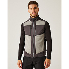 Mineral Grey/Ash E-Volve Unisex Knit Effect Stretch Bodywarmer