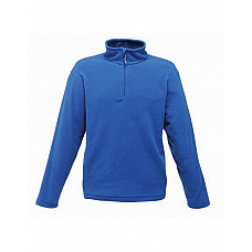 Oxford Blue Micro Zip Neck Fleece