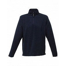 Dark Navy Micro Zip Neck Fleece