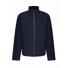 Navy Recycled Full Zip Fleece