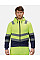 Hi-Vis Yellow/Navy Pro Hi Vis Full Zip Hoodie