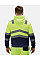 Hi-Vis Yellow/Navy Pro Hi Vis Full Zip Hoodie