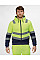 Hi-Vis Yellow/Navy Pro Hi Vis Full Zip Hoodie