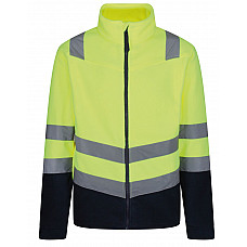 Hi-Vis Yellow/Navy Pro Hi Vis 250 Fleece