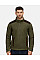 Dark Khaki Faversham Full Zip Fleece