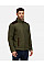 Dark Khaki Faversham Full Zip Fleece