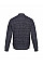 Navy Marl Soloman Zip Neck Knitted Pullover