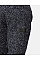 Navy Marl Soloman Zip Neck Knitted Pullover