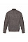 Dark Grey Marl Soloman Zip Neck Knitted Pullover