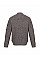 Dark Grey Marl Soloman Zip Neck Knitted Pullover