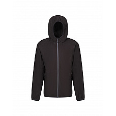 Black/Seal Grey Mens Navigate Full Zip Fleece