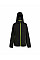 Black/Lime Mens Navigate Full Zip Fleece