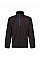 Black/New Royal Mens Navigate Half Zip Fleece