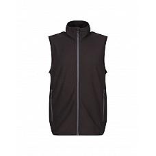 Black/Seal Grey Mens Navigate Fleece Bodywarmer