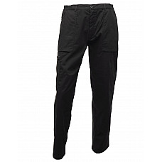 Black New Action Trousers (Long)