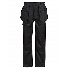 Black Men's Pro Cargo Holster Trousers (R)