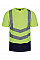 Hi-Vis Yellow/Navy Pro Hi Vis Tee