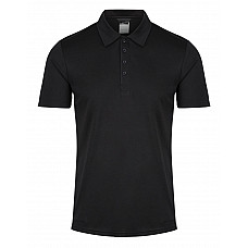 Black 100% Recycled Polo