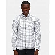 Thin Green Check Tattersall Check Shirt