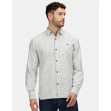 Thin Blue Check Tattersall Check Shirt