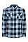 Wide Blue Check Shelford Check Shirt