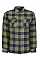 Wide Green Check Shelford Check Shirt