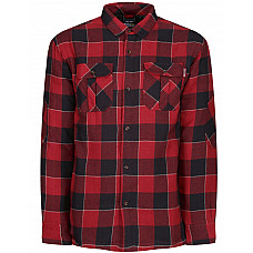 Wide Red Check Shelford Check Shirt