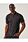 Black Orange Pop Navigate Short Sleeve Polo