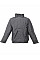 Seal Grey/Black Dover Men's Fleece Lined Bomber Jacket