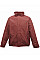 Burgundy Dover Men's Fleece Lined Bomber Jacket