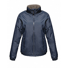 Navy Dover Women's Fleece Lined Bomber Jacket