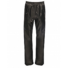 Black Kid's Pro Stormbreak Waterproof Overtrousers