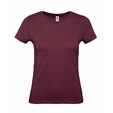 Burgundy Women's #E150 Tee