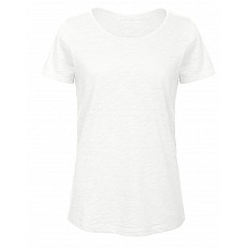 Chic Pure White Inspire Slub T/ Women_°