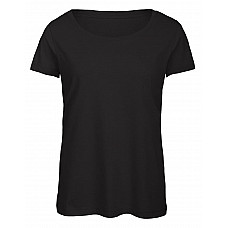 Black Women's Triblend Tee