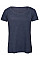 Heather Navy Women's Triblend Tee