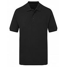 Black UCC Heavyweight Polo