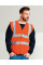 Hi Vis Orange UCC 4-Band Safety Waistcoat