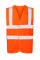 Hi Vis Orange UCC 4-Band Safety Waistcoat