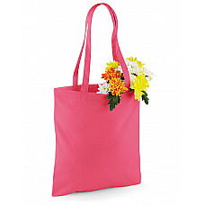 Raspberry Pink Bag for Life Long Handles