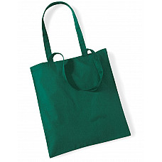 Bottle Green Bag for Life Long Handles