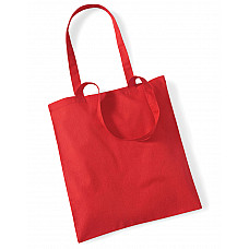 Bright Red Bag for Life Long Handles