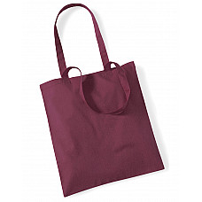 Burgundy Bag for Life Long Handles