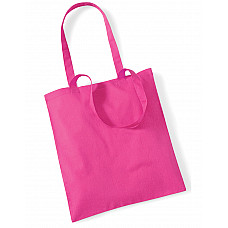 Fuchsia Bag for Life Long Handles